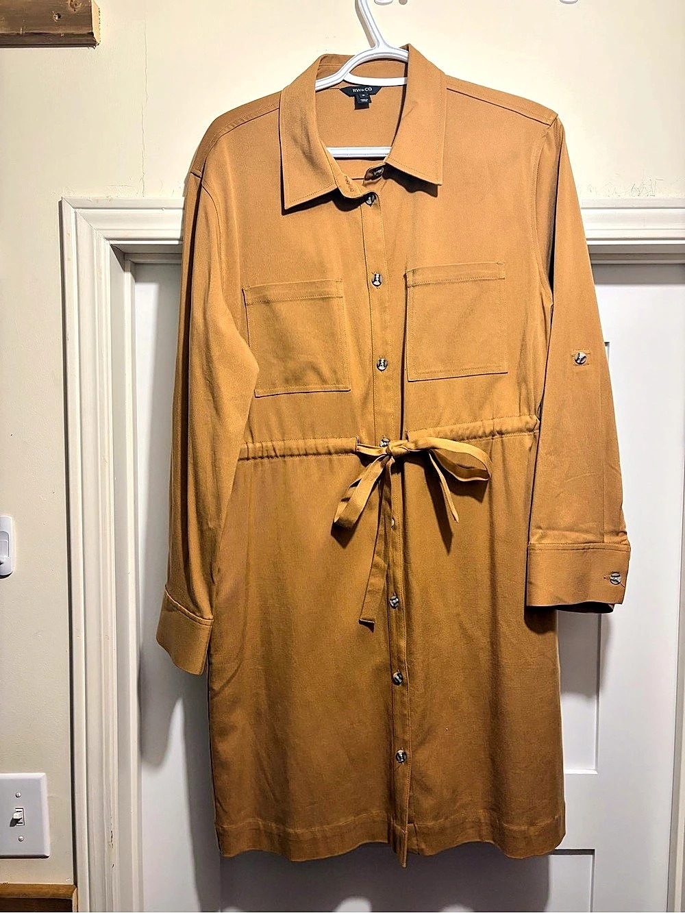 RW&CO. Utility Shirt Dress Size 10 Like New
